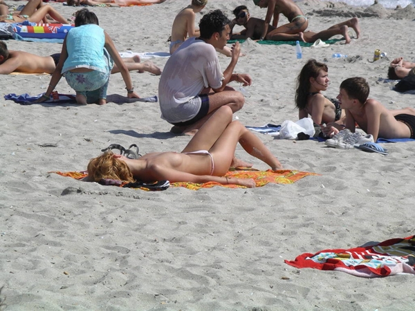 Pussy on Beach - Gauge Beach Sex; Amateur Beach 