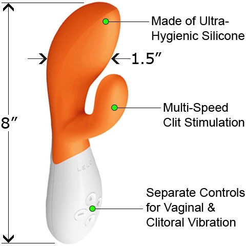 Sex Toys Store : >lelo>Lelo+Ina+Rechargeable+Silicone+Vibe+8+Inch+Orange; Toys 