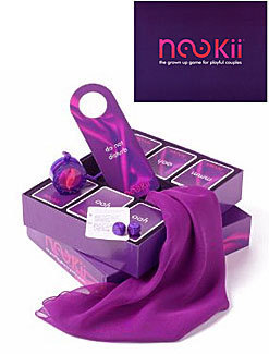 Nookii is a sexy adult game for playful couples. It makes a perfect gift for someone special or even another couple.; Toys 