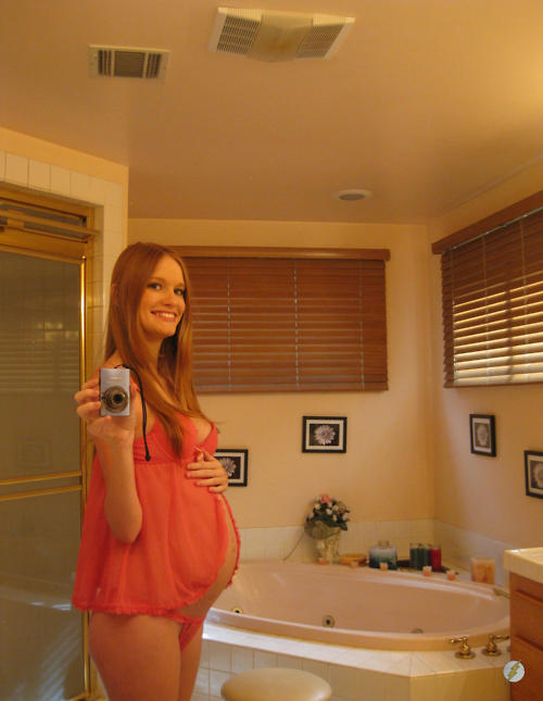 Pregnant self shot; Amateur Hot 