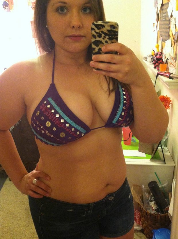 my bikini [f]its a bit small :(; Amateur 