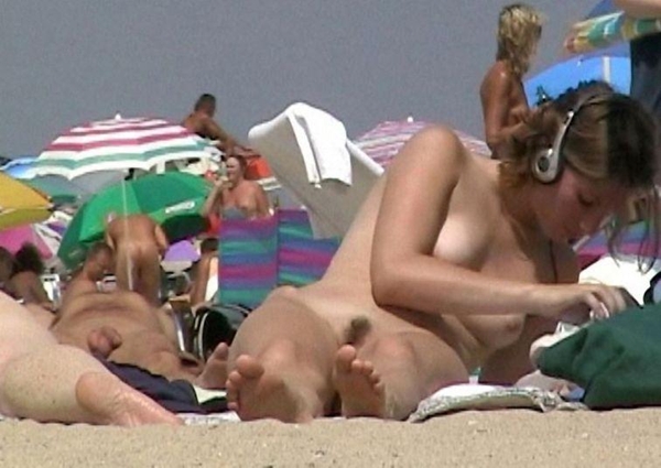 Boobs on Beach - Amateur Nude Beach; Amateur Beach 