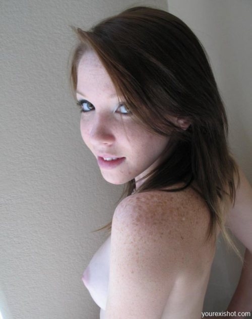 Young, pert and freckles; Small Tits 