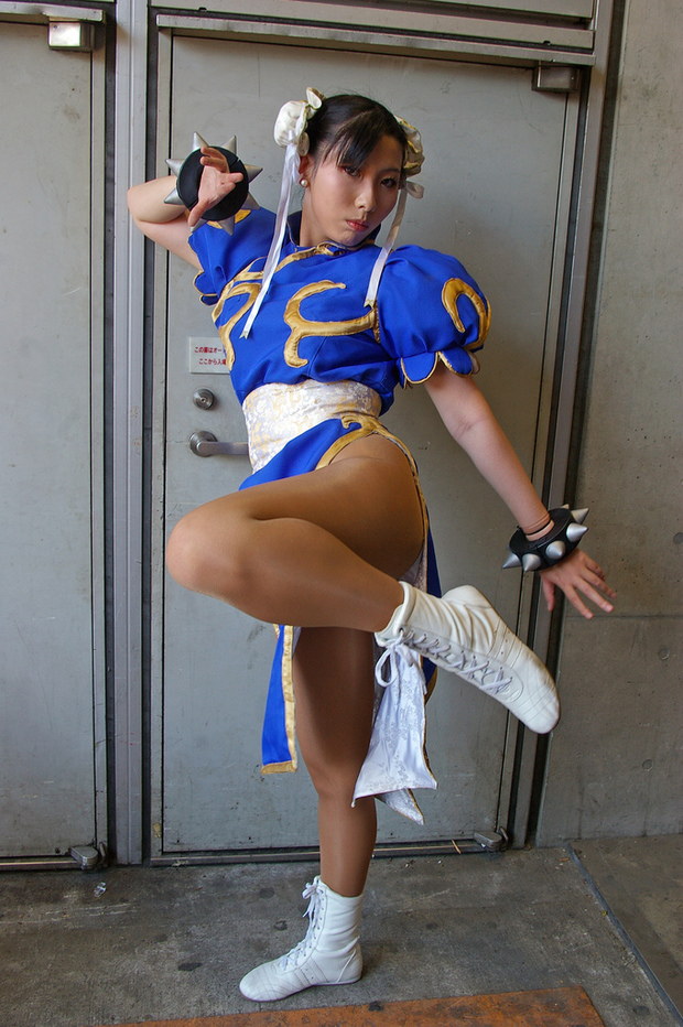 Leggy Chun Li; Uniform 