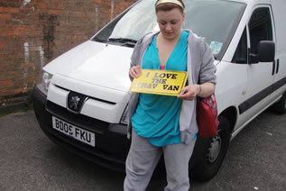 Isabel Dean loves the chav van; Amateur 