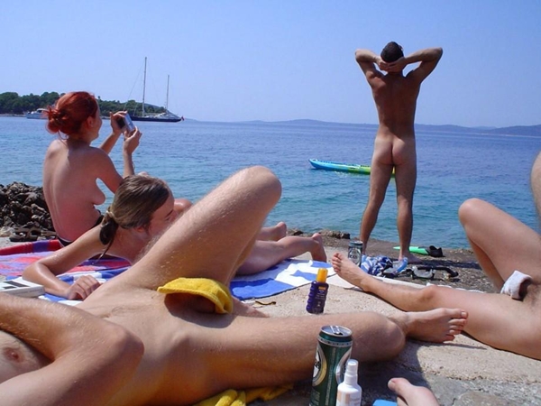 Nude and Beach - Beach Blond Girl; Amateur Beach 