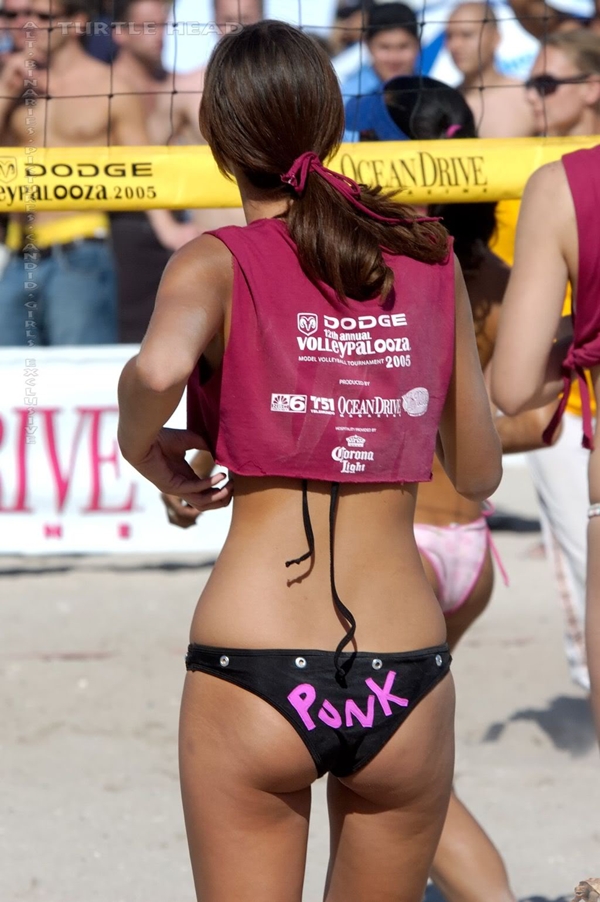 Beach Volleyball Babes; Ass Babe Athletic 