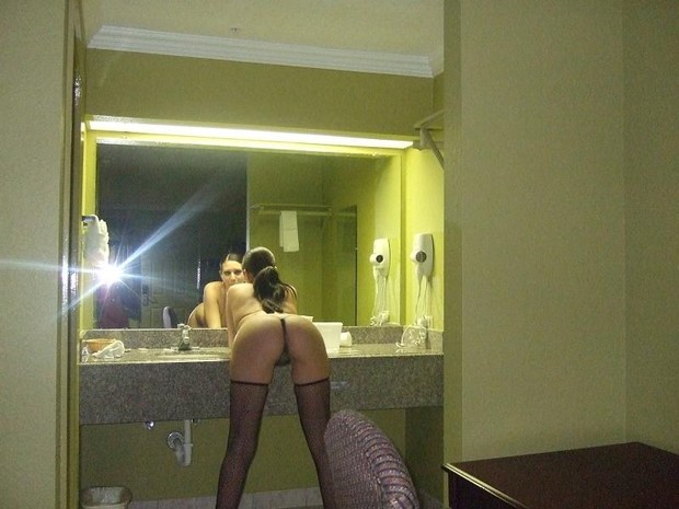 ...; Amateur Babe Selfshot 