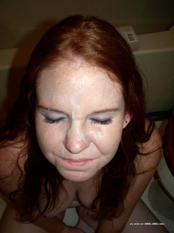 ...; Amateur Cumshot Red Head 